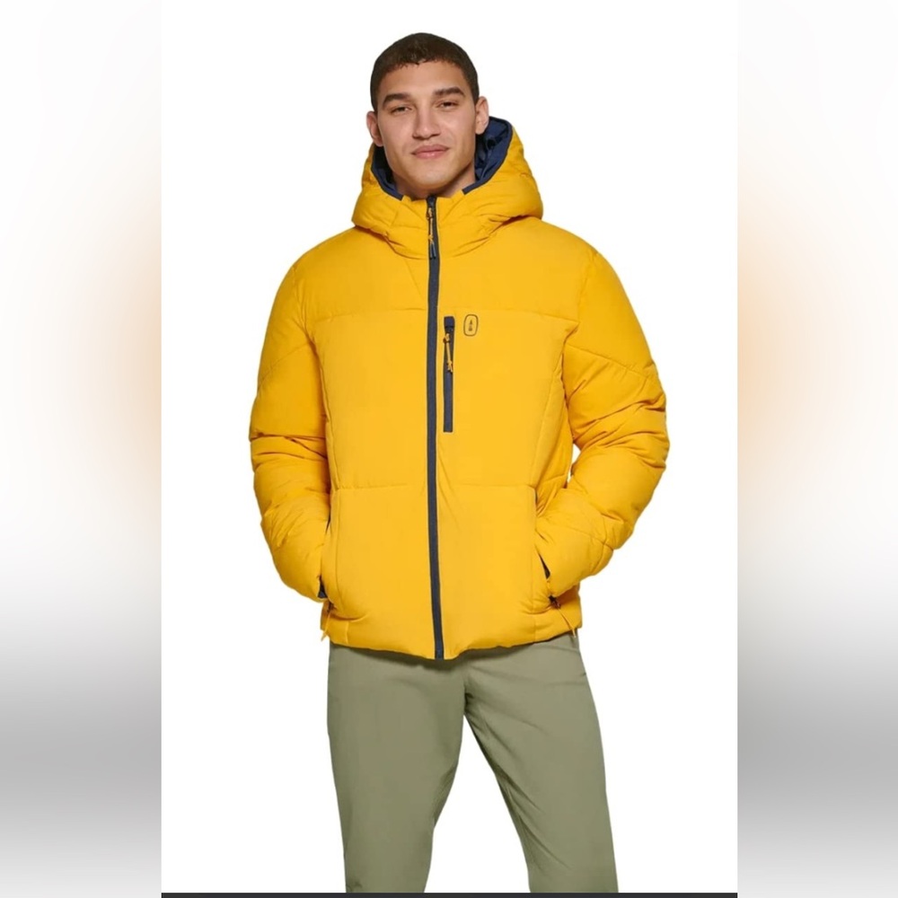 Bass Outdoor Men's Quilted Glacier Hiking Puffer, Size Medium,NWT